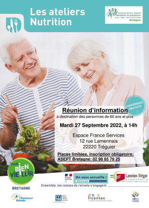 Affiche ateliers nutrition