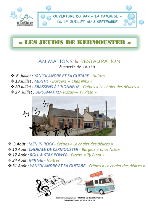 LES JEUDIS DE KERMOUSTER 1 1